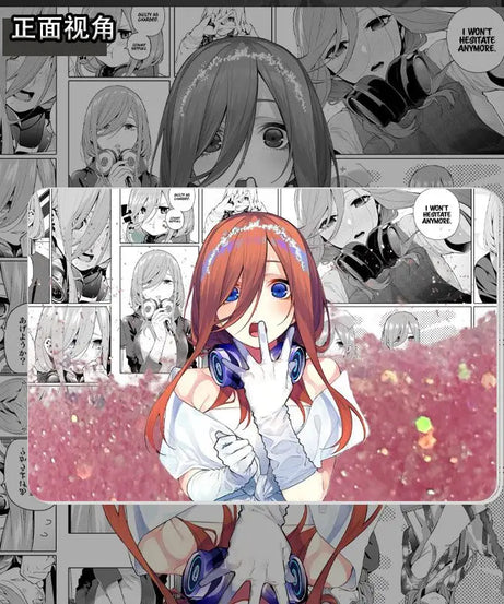 The Quintessential Quintuplets Nakano Miku Quicksand Mahjong Acrylic Brick Hanging Stand Holiday Gifts