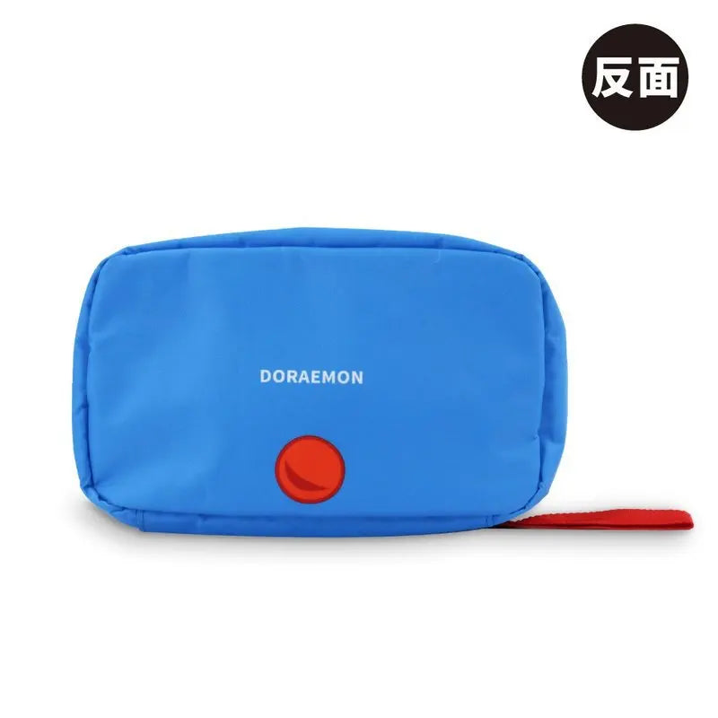 Doraemon Portable Travel Wash Bag – Cute Hanging Makeup & Toiletry Organizer