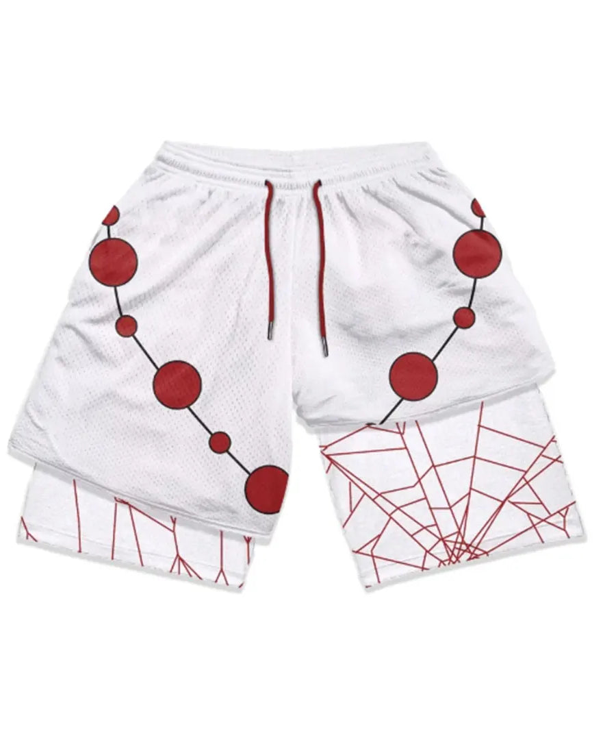 JoJo’s Bizarre Adventure 2-in-1 Gym Shorts – Quick-Dry Anime Fitness Wear
