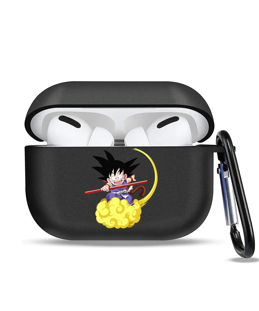 Creative Dragon Ball Sun Wukong AirPods Pro2 Protective Case  Anime 2/3 Generation Bluetooth Decoration Earphone Case