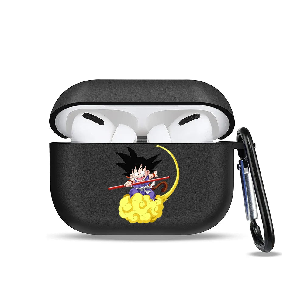 Creative Dragon Ball Sun Wukong AirPods Pro2 Protective Case  Anime 2/3 Generation Bluetooth Decoration Earphone Case