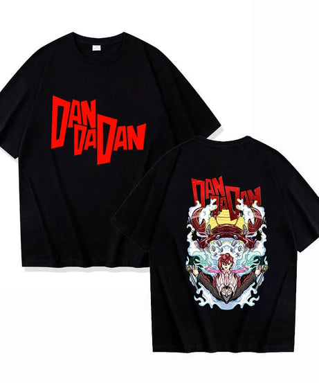 New Hot Anime Dandadan Ayase Momo Printing T-shirts Fashion Women Men Summer Tee Shirt Unisex Casual Short Sleeve Round Neck Top