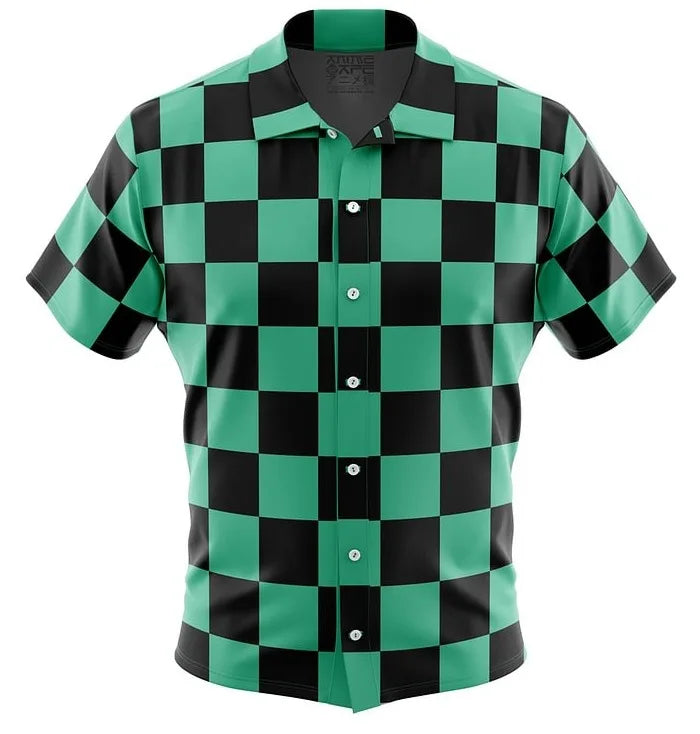 One Piece Luffy Anime Button Up Hawaiian Shirt Fashion Trend Breathable Loose Versatile Casual Sports Summer Men Cosplay Clothes