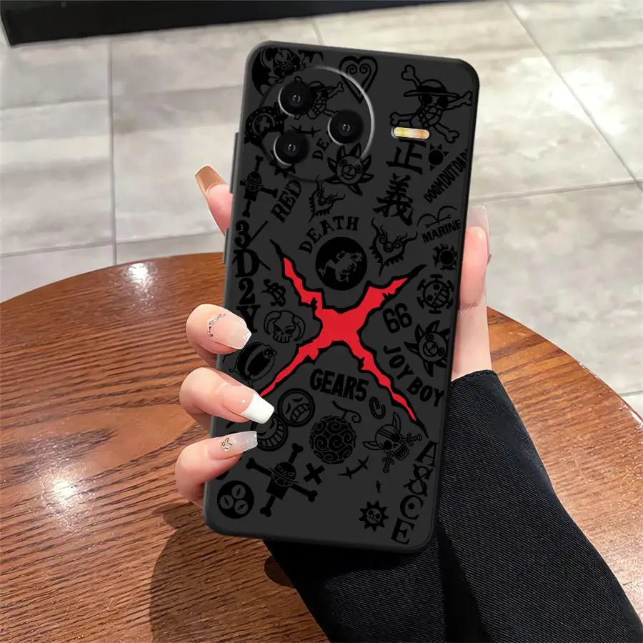 Case for Xiaomi Redmi 12 A5 9A 9C K60 9T 13C K40 K50 Gaming 10 A1 A2 Plus 12C Soft Back Phone Cover Cool Anime Characters