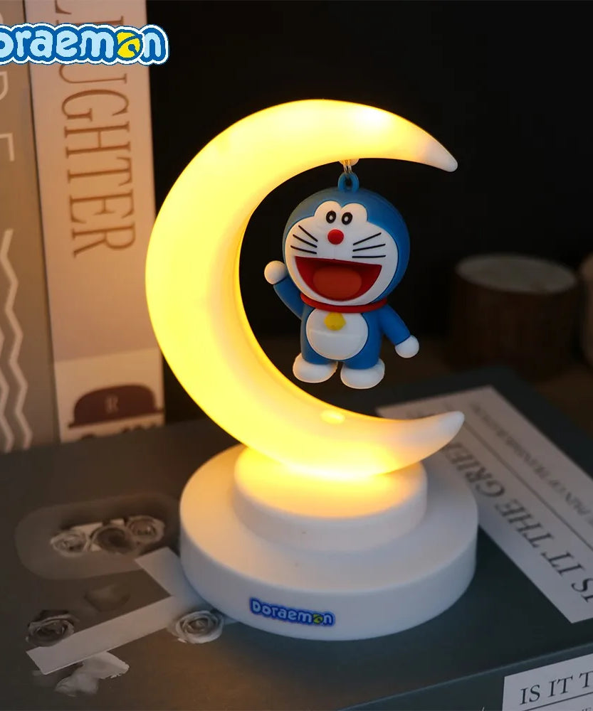 Doraemon Moon Night Light – Cute Anime Lamp for Kids Room & Gifts