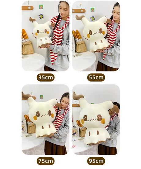 35/95cm Mimikyu Large Pokemon Plush Toys Anime Doll Cartoon Pikachu Pokémon Plushie Kawaii Stuffed Xmas