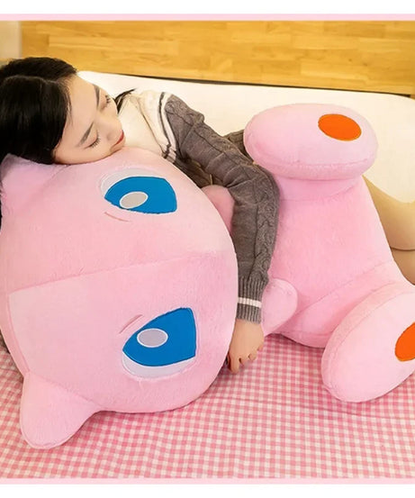 35/45CM New Pokemon Mew Plush Cute Huge Toys Pink Mew Anime Doll Cute Stuffed Plushie Gift For Children