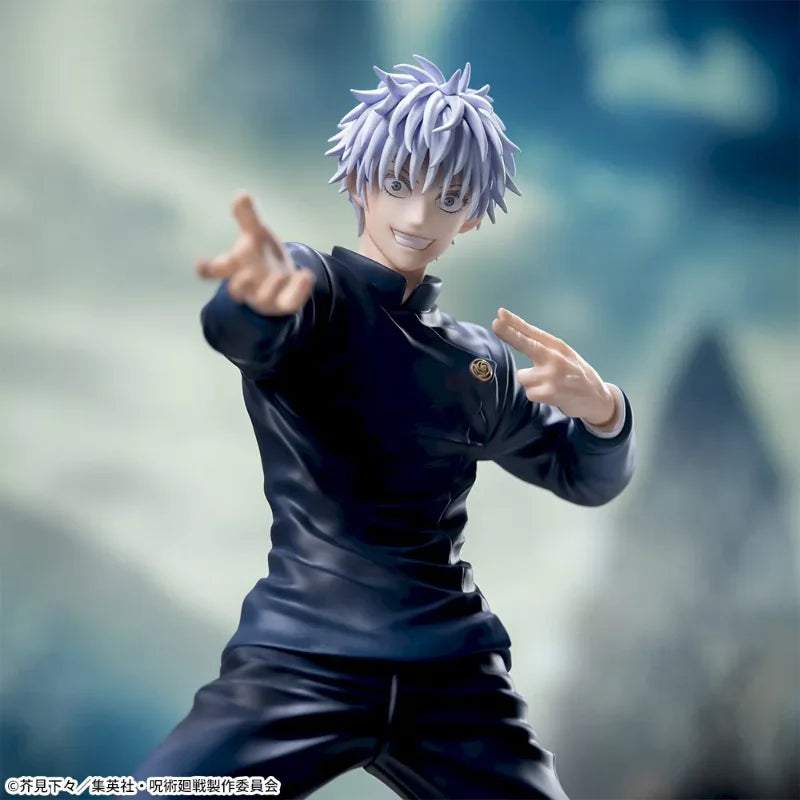 Jujutsu Kaisen Gojo Satoru Luminasta PVC 17cm Anime Character Model Image Collection Toys Gifts