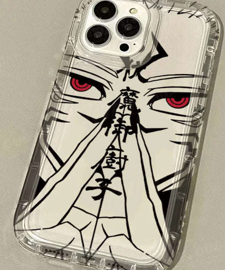 Jujutsu Kaisen Gojo Satoru Clear Case for IPhone 16 15 14 13 12 11 Pro Max 14 15 7 8 Plus X XR XS Max SE2020 Airbag Shockproof