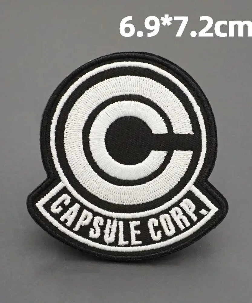 Dragon Ball Animation Peripherals Creative Kawaii Son Goku Vegeta Majin Buu Clothes Patches Embroidered Velcro Badges