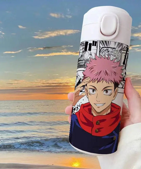 Gojo Satoru Jujutsu Kaisen Thermos Bottle – Anime Stainless Steel Water Cup