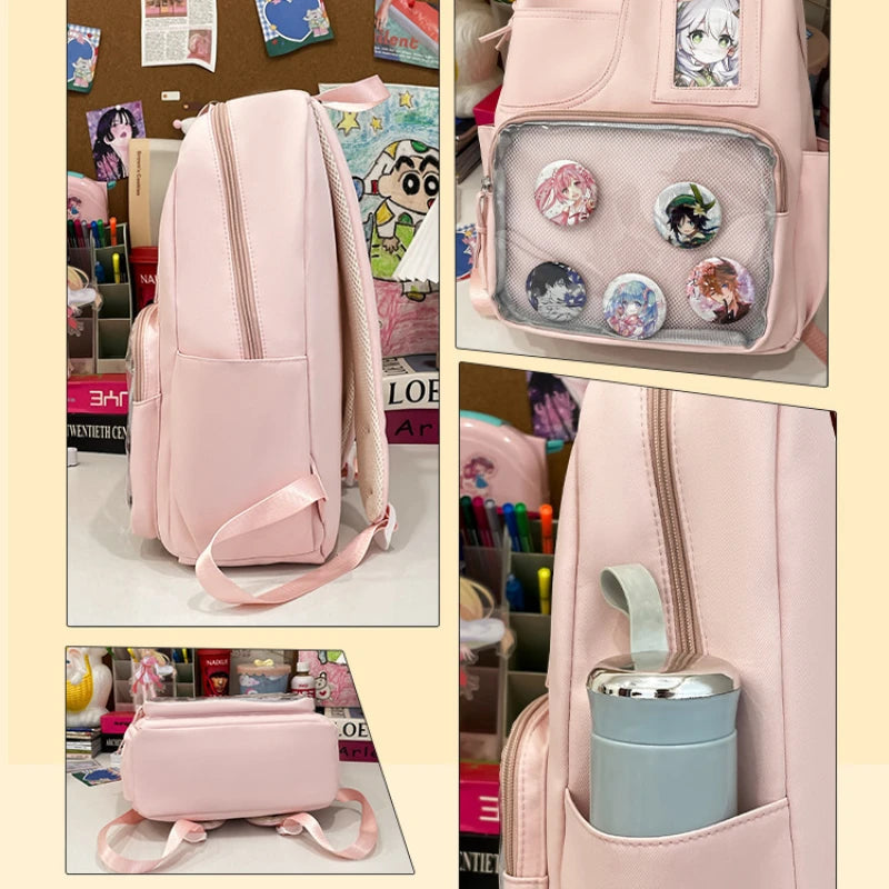 College Style Fashionable Backpack for Students Large Capacity Backpack for Women Highvalue Outdoor Backpack