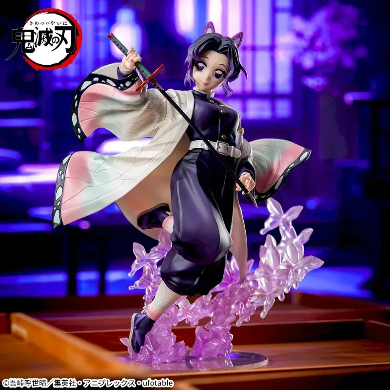 Demon Slayer: Kimetsu No Yaiba Kochou Shinobu Anime Character Model Collection Desktop Decoration Toys