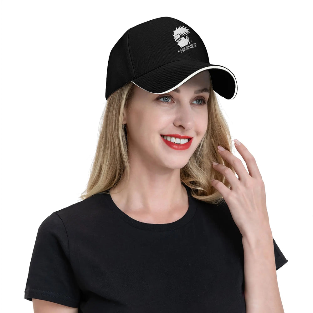 Anime Naruto Pain Printed Trucker Hat – Casual Baseball Cap for Men & Women 5