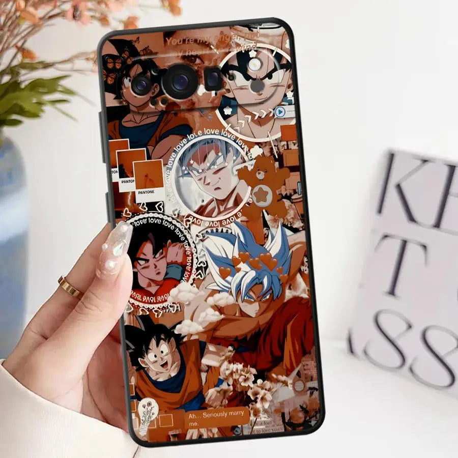 DragonS BallS Vegeta Art Case for Google Pixel 7a 8 Pro 6a 7 Pro 9 Pro XL 9a 6 Pro 8a Soft Cover