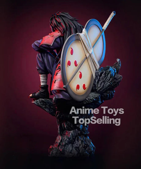 Naruto 30cm/11.81in Anime Figures Naruto Uchiha Madara Figure PVC Statue Collection Model Toy Gifts