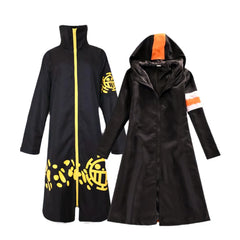 One Piece Trafalgar Law Cosplay Coat — Long Windbreaker