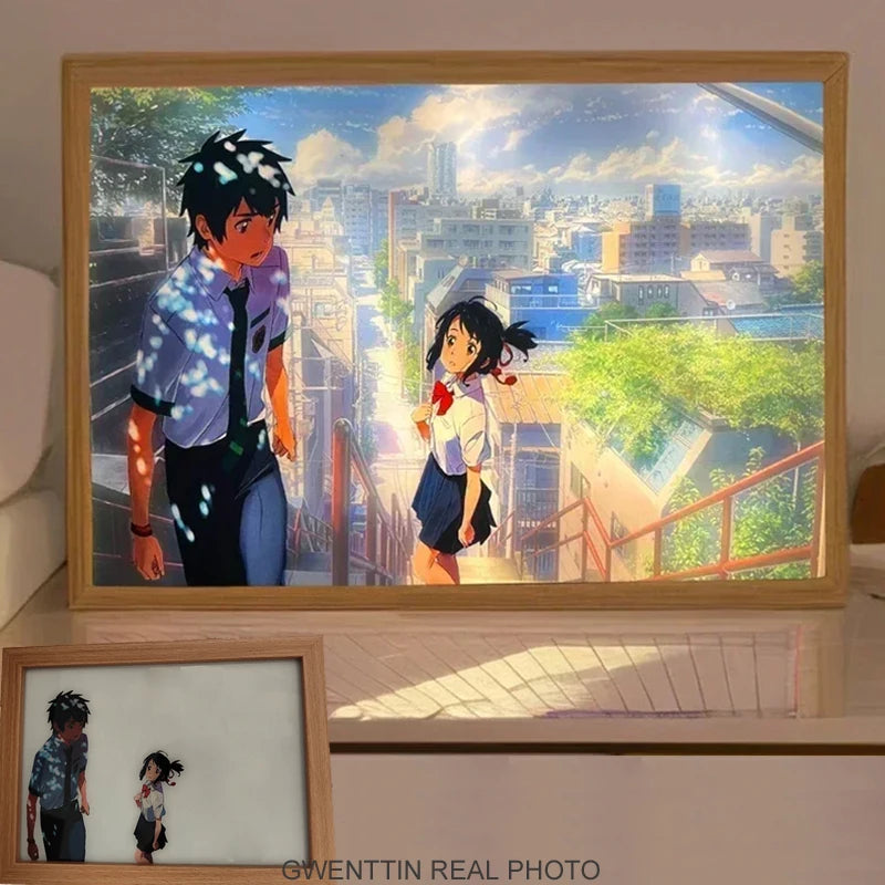 Your Name LED Wall Light — Anime Night Lamp 7