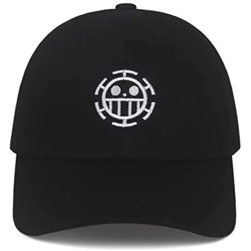 Popular Anime ONE PIECE Capsule Snapback Cap Cotton Baseball Cap for Men Women Hip Hop Dad Hat Bone Unisex
