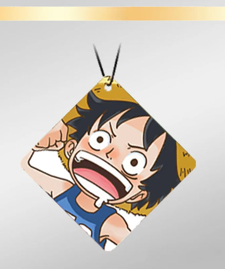 One Piece Car Mounted Fragrance Patch Decoration Car Accessories Anime Luff Tony Tony Chopper Roronoa Zoro Car Interior