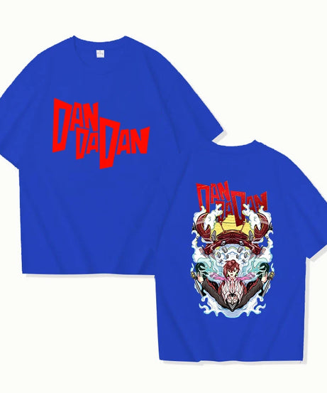 New Hot Anime Dandadan Ayase Momo Printing T-shirts Fashion Women Men Summer Tee Shirt Unisex Casual Short Sleeve Round Neck Top