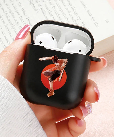 Anime Chainsaw Man Airpods Case for Apple Airpods Pro 2 1 2 3 Protective Denji Makima Aki Pochita Airpods Pro Case