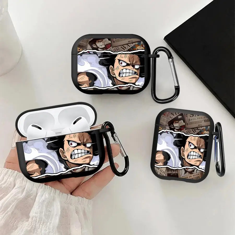 Earphone Cases Cover Case For Airpods 1 Pro3 2 Pro 4 Pro2 3 OneS P-ieceS Luffys