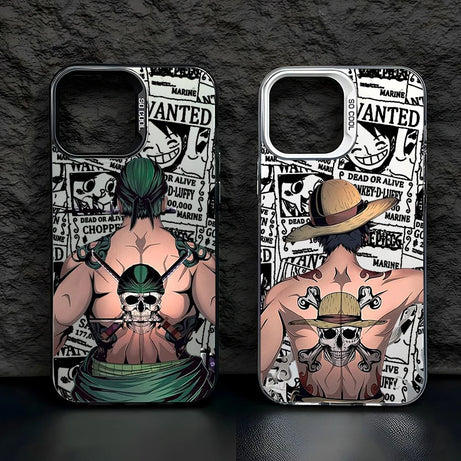 One Piece Luffy & Zoro Phone Case for iPhone 15/14/13/12/11/XS/XR/X Pro Max