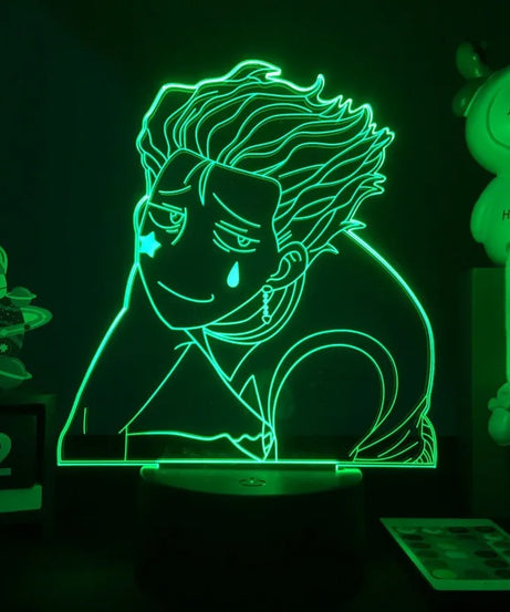 HUNTER Night Light Anime Peripherals Personality Creativity Killua Sissoe Table Lamp Desktop Decoration Bedroom holiday gift