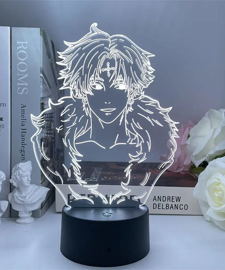 HUNTER Night Light Anime Peripherals Personality Creativity Killua Sissoe Table Lamp Desktop Decoration Bedroom holiday gift