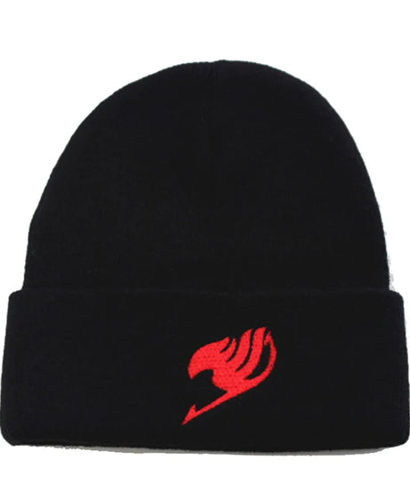 Fairy Tail Knitted Beanie – Anime Winter Hat for Men & Women