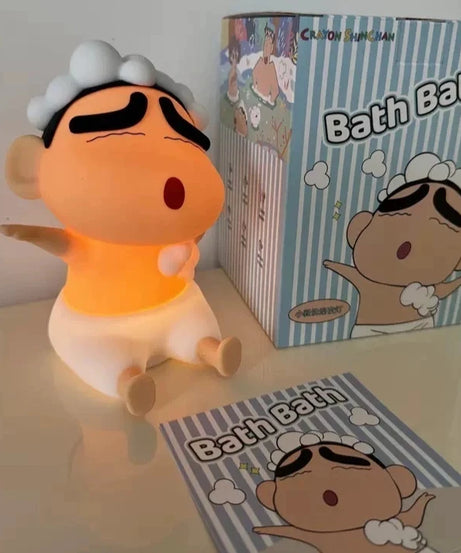 Crayon Shin-chan Luminous Bath Series Lamp – Cute Anime Bedroom Decor