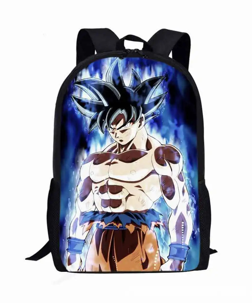 Dragon Ball Super Backpack Boys' Primary School Backpack Kindergarten Bag Game Printed Backpacks Large Capacity Simple
