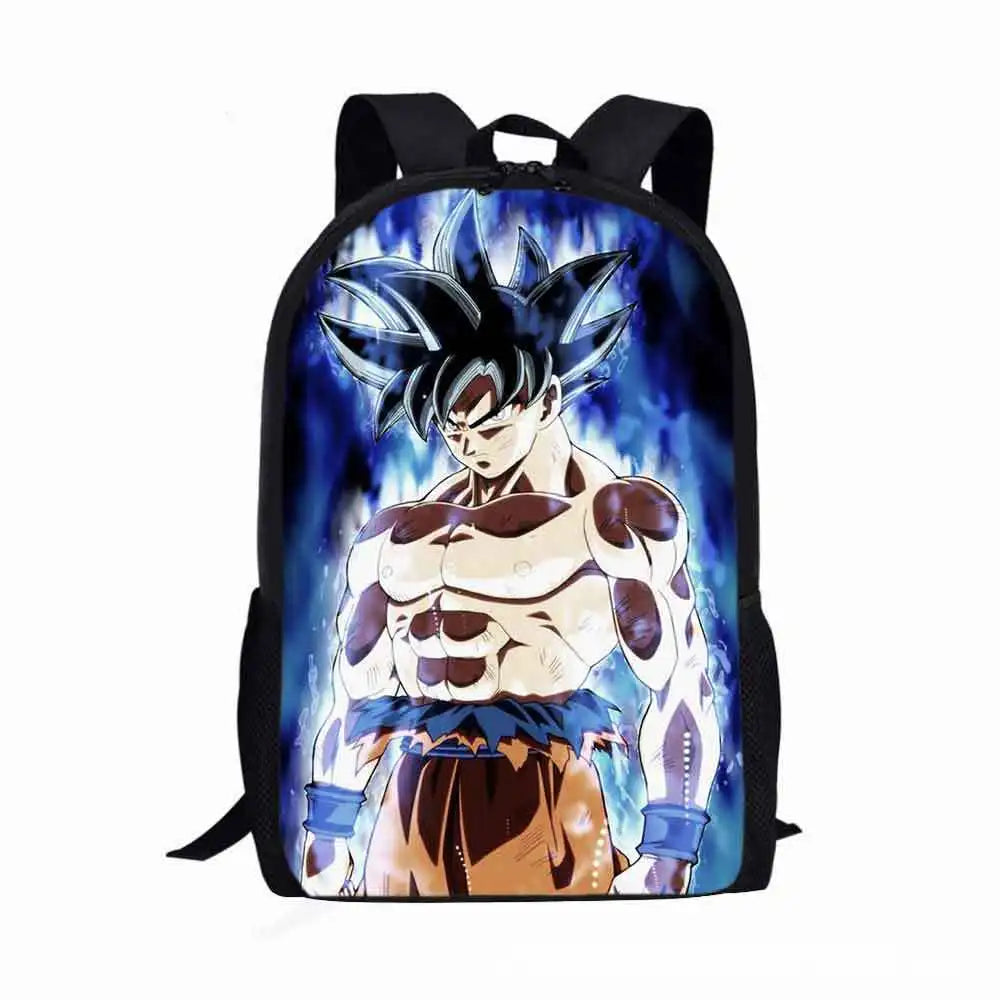 Dragon Ball Super Backpack Boys' Primary School Backpack Kindergarten Bag Game Printed Backpacks Large Capacity Simple