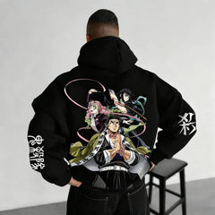 Demon Slayer Hoodie — Print Pullover