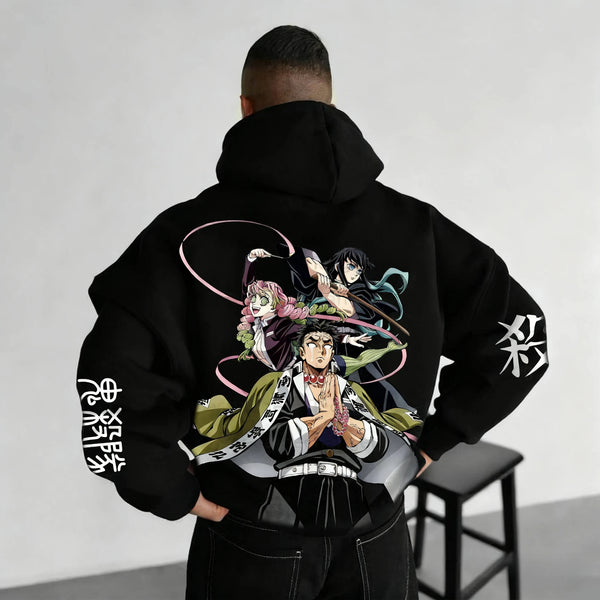 Demon Slayer Hoodie — Print Pullover