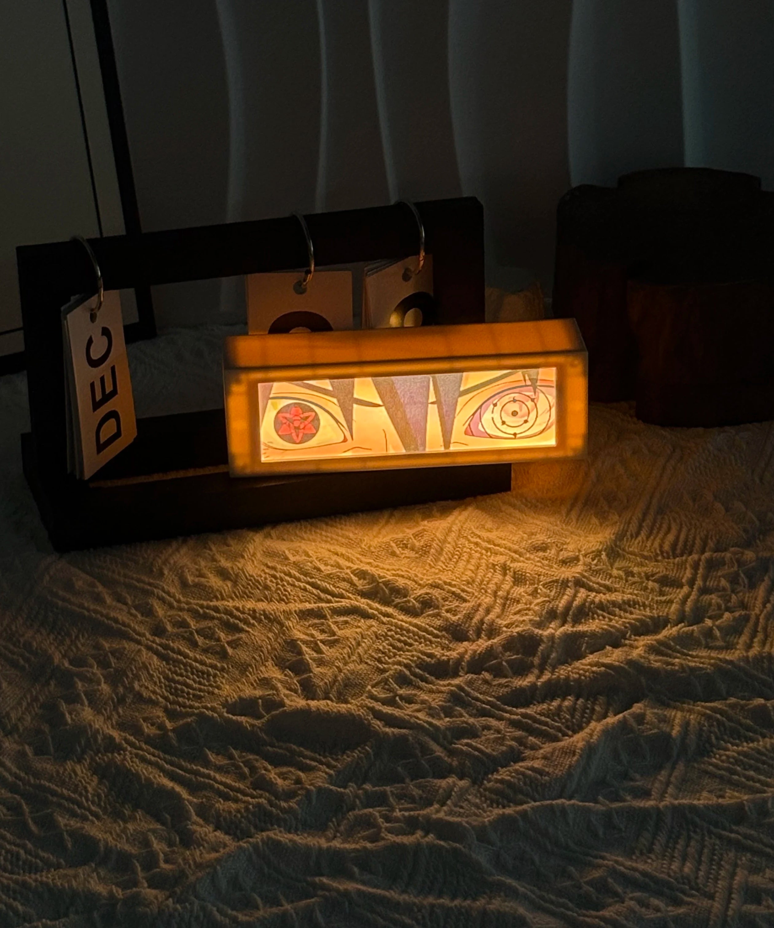 Anime 3D Motion Light Box – Manga Night Lamp for Bedroom & Gifts