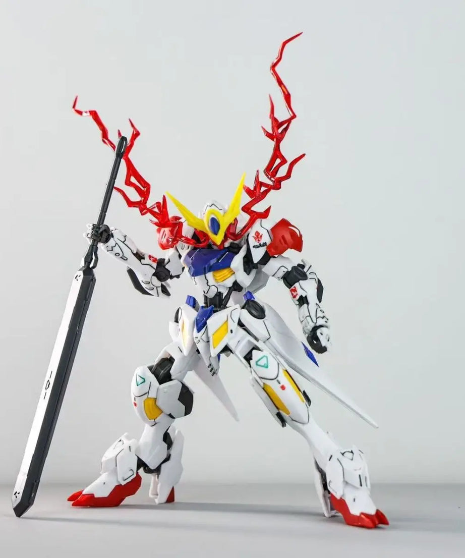 Barbatos Lupus ASW-G-08 Assembly Model Kit 1/144 Apls Hg Action Figure With Water Sticker Blood Bar Mecha Toy Collection