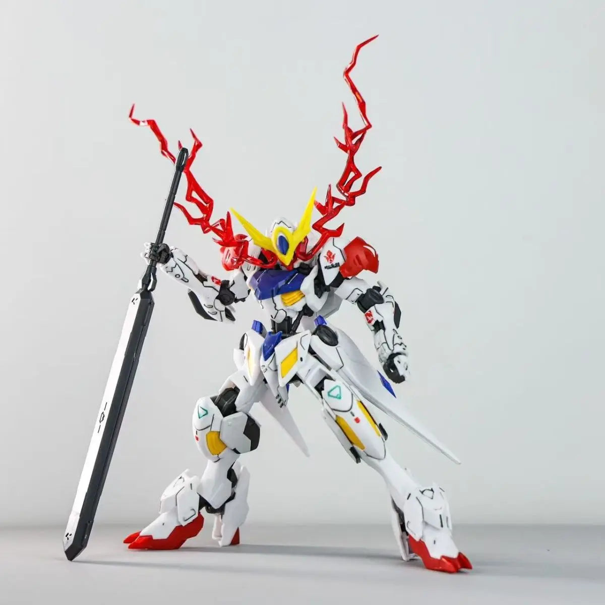 Barbatos Lupus ASW-G-08 Assembly Model Kit 1/144 Apls Hg Action Figure With Water Sticker Blood Bar Mecha Toy Collection