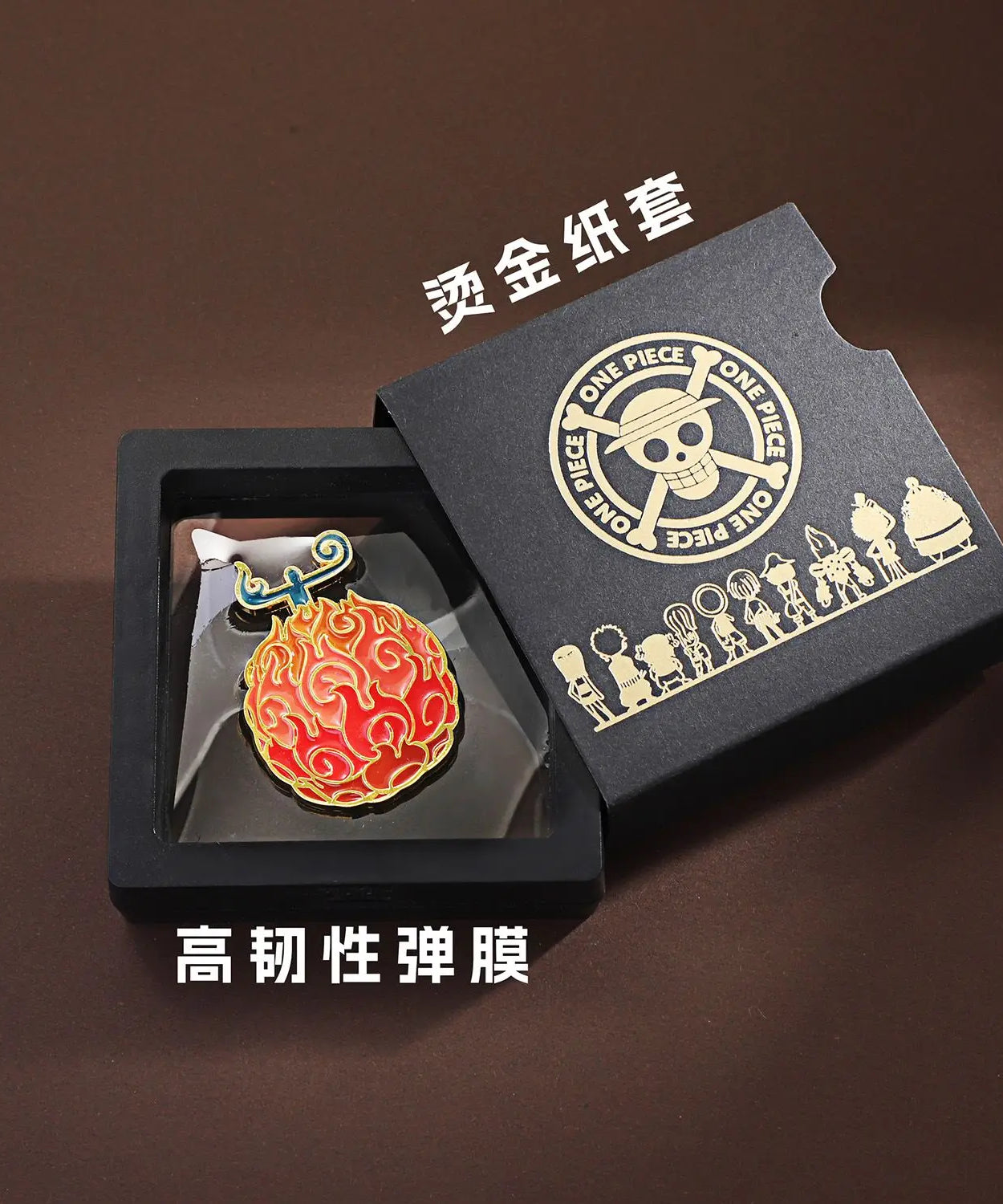 One Piece King Pin Straw Hat One Piece Team Metal Badge Backpack Ace Devil Fruit Medal Couple Luffy Brooch