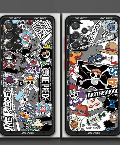 O-neS P-ieceS ZoroS Logo Case for Samsung Galaxy A34 A36 A14 A23 A53 A52S A54 A73 A33 A35 A72 A16 A15 A56 A55 A17 A52 Phone