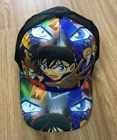 Bleach Tokyo Ghoul Fate Detective Conan Anime Baseball Cap Adjustable Summer Casual Mesh Hat