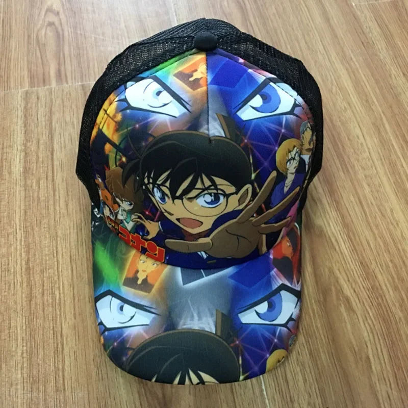 Bleach Tokyo Ghoul Fate Detective Conan Anime Baseball Cap Adjustable Summer Casual Mesh Hat