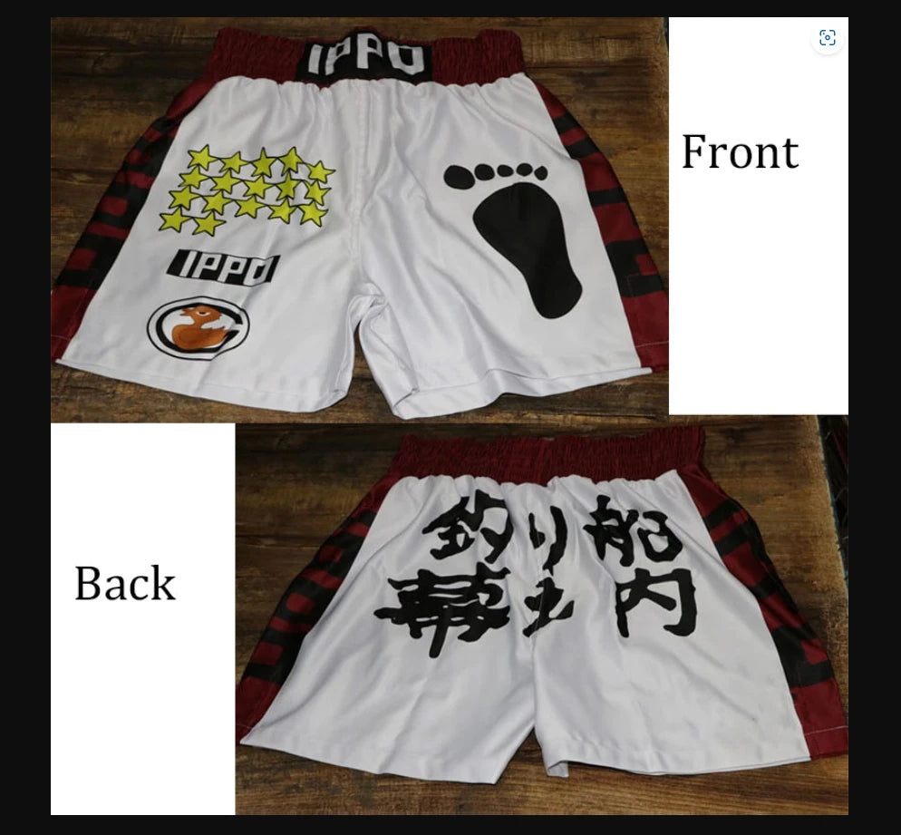 Baki Hanma Gym Shorts — Anime Streetwear Beach Shorts 8