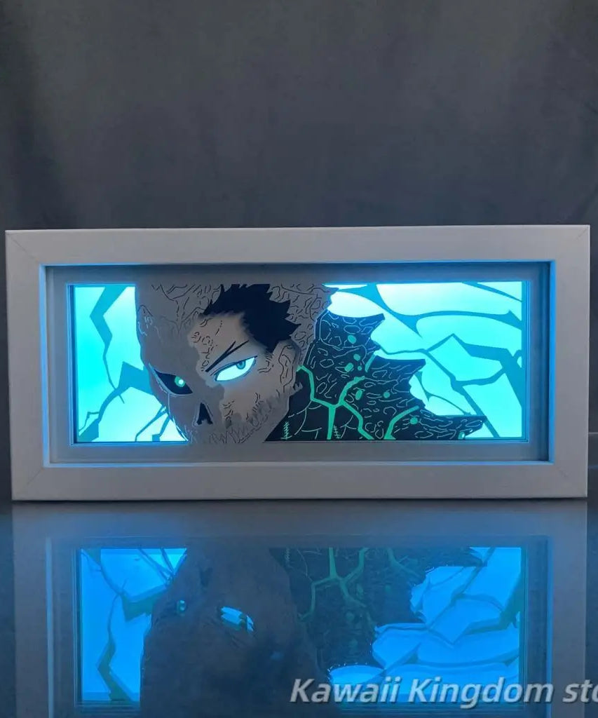 Kaiju No. 8 3D Paper Carving Night Light – Anime Decorative Lamp & Gift