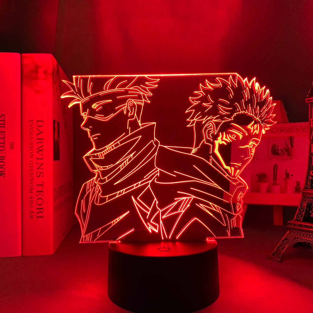 Anime Lamp Satoru Gojo Jujutsu Kaisen Led Night Light for Birthday Gift Jujutsu Kaisen Nightlight Satoru Gojo Lamp Drop Shipping