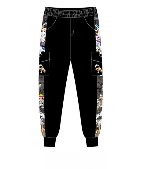 Anime One Piece Pants Cosplay Costumes Leisure Overalls Zoro Luffy Sweatpants Casual Fashion Women Men Sweat Pants Gift