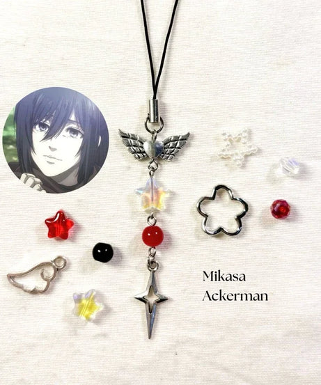 Attack on Titan Special - Eren&Mikasa Couple Mobile Pendant