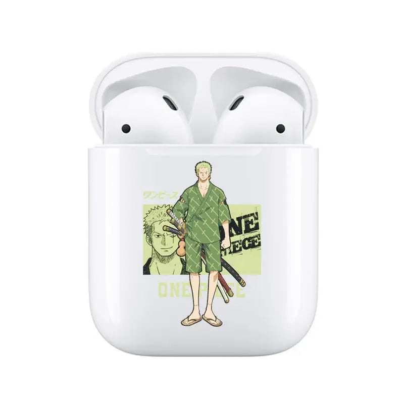 ONE PIECE Luffy Wireless Headset Anime Bluetooth 5.0 Sports Headphones Touch Control Long Standby Headset Birthday Gift