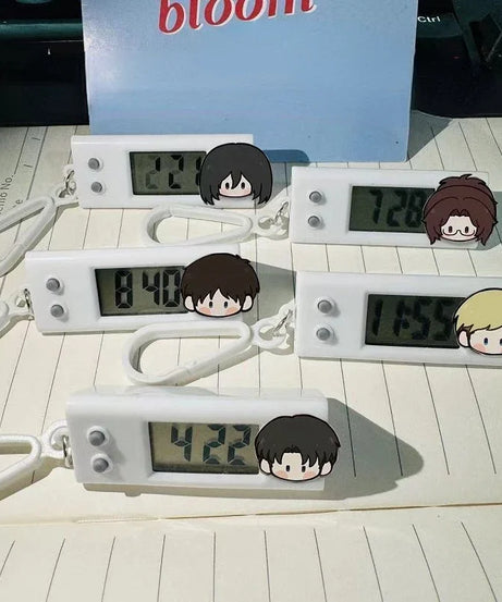 Attack on Titan Cute Animation Peripheral Creative Levi Commander Eren Mikasa Small Wallet Kawaii Silent School Bag Pendant